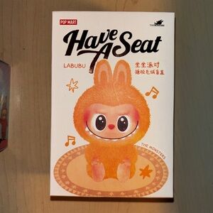 Pop Mart Labubu 'Have A Seat' Figurine